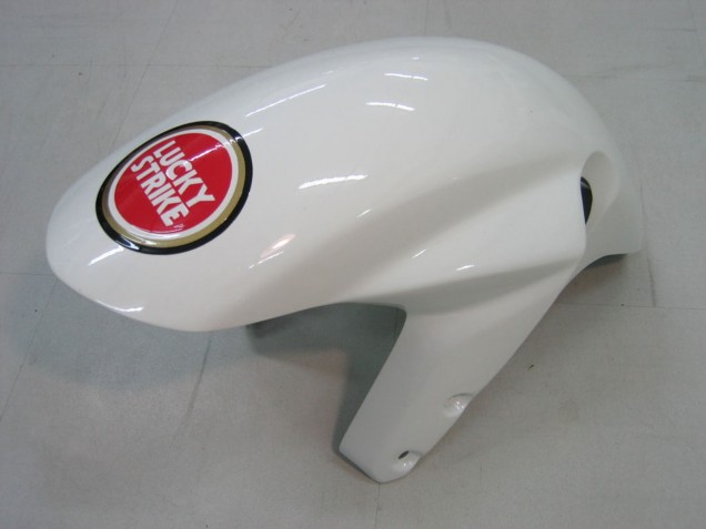 2003-2004 White Red Motul Lucky Strike Suzuki GSXR 1000 Motorcycle Fairings