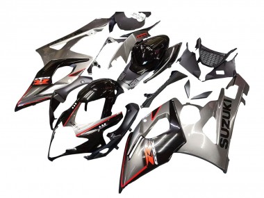 2005-2006 Silver Black Red Suzuki GSXR 1000 Motorcycle Fairing
