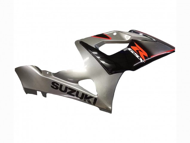 2005-2006 Silver Black Red Suzuki GSXR 1000 Motorcycle Fairing