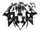 2005-2006 Glossy Black Gold Decal Suzuki GSXR 1000 Motorcycle Fairings