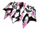 2005-2006 Glossy Black Pink Suzuki GSXR 1000 Motorcycle Fairings