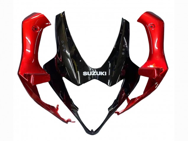 2005-2006 Red Glossy Black Suzuki GSXR 1000 Motorcycle Fairings