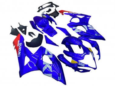 2005-2006 Blue Yellow White Red Motul Suzuki GSXR 1000 Motorcycle Fairings