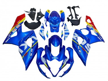 2005-2006 Blue Yellow Red White Suzuki GSXR 1000 Motorcycle Fairings
