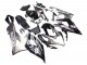 2005-2006 Glossy Black Grey Suzuki GSXR 1000 Motorcycle Fairings