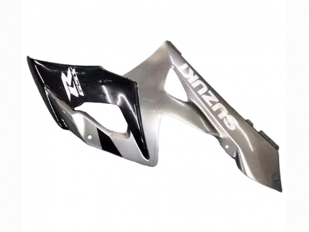 2005-2006 Glossy Black Grey Suzuki GSXR 1000 Motorcycle Fairings