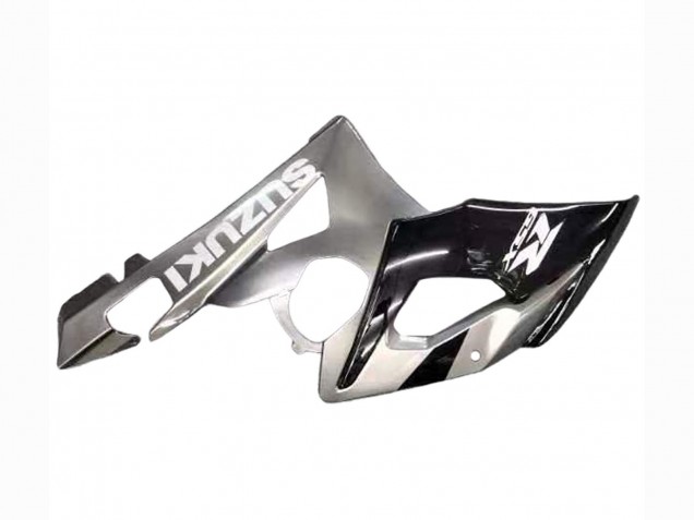 2005-2006 Glossy Black Grey Suzuki GSXR 1000 Motorcycle Fairings