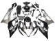 2005-2006 Glossy Black Grey Suzuki GSXR 1000 Motorcycle Fairings