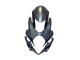 2007-2008 Matte Black Gold Decal Suzuki GSXR 1000 Motorcycle Fairings