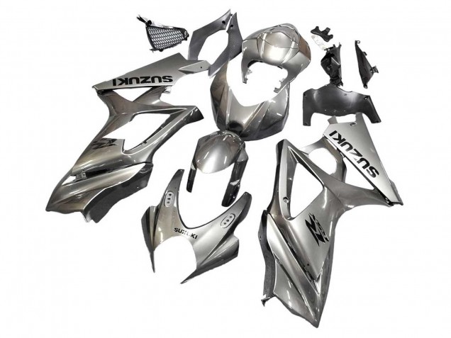 2007-2008 Grey Suzuki GSXR 1000 Motorcycle Fairings