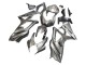 2007-2008 Grey Suzuki GSXR 1000 Motorcycle Fairings