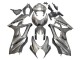 2007-2008 Grey Suzuki GSXR 1000 Motorcycle Fairings