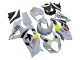 2007-2008 Light Grey Green Black Suzuki GSXR 1000 Motorcycle Fairings