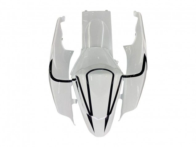 2007-2008 White Black Alstare Corona Motul Suzuki GSXR 1000 Motorcycle Fairings