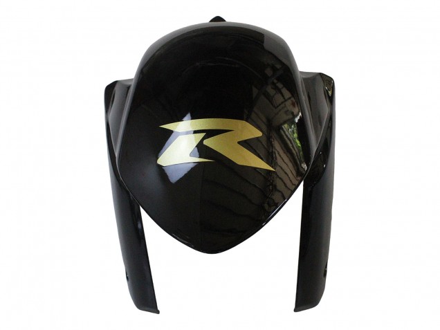 2009-2016 Glossy Black Gold Suzuki GSXR 1000 Motorcycle Fairings