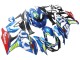 2009-2016 Light Blue Green Red Motul Suzuki GSXR 1000 Motorcycle Fairings