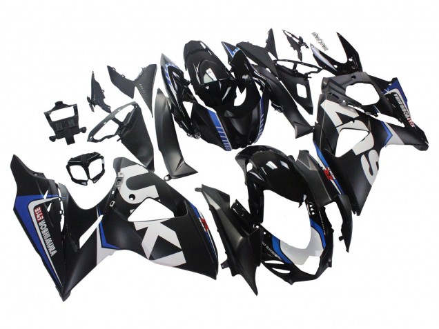 2009-2016 Matte Black White Blue Suzuki GSXR 1000 Motorcycle Fairings
