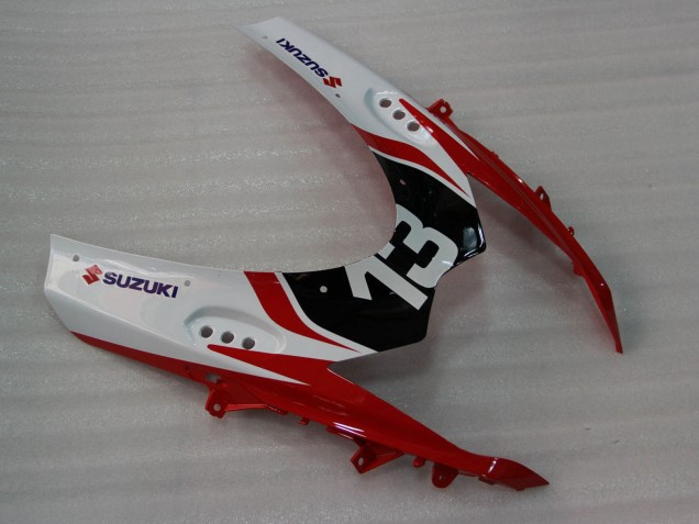 2009-2016 Red Black White 13 Suzuki GSXR 1000 Motorcycle Fairings