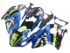 1996-2007 Blue Green Shark 46 Suzuki GSXR 1300 Hayabusa Motorcycle Fairings