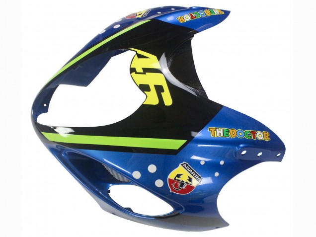 1996-2007 Blue Green Shark 46 Suzuki GSXR 1300 Hayabusa Motorcycle Fairings