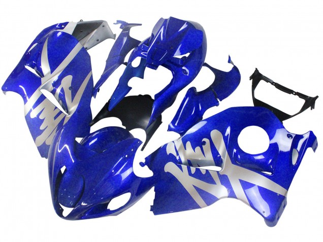 1996-2007 Glossy Blue Suzuki GSXR 1300 Hayabusa Motorcycle Fairings