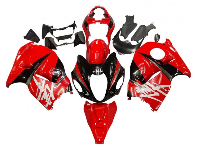 1996-2007 Red Black Hayabusa Suzuki GSXR 1300 Hayabusa Motorcycle Fairings