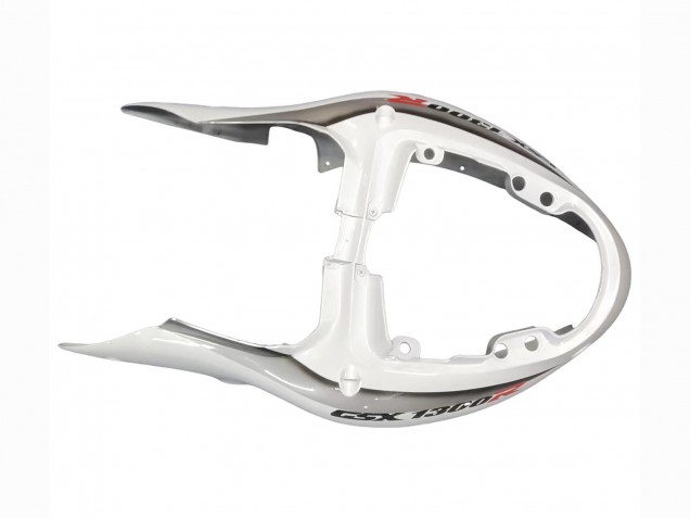 1996-2007 White Silver Hayabusa Suzuki GSXR 1300 Hayabusa Motorcycle Fairings