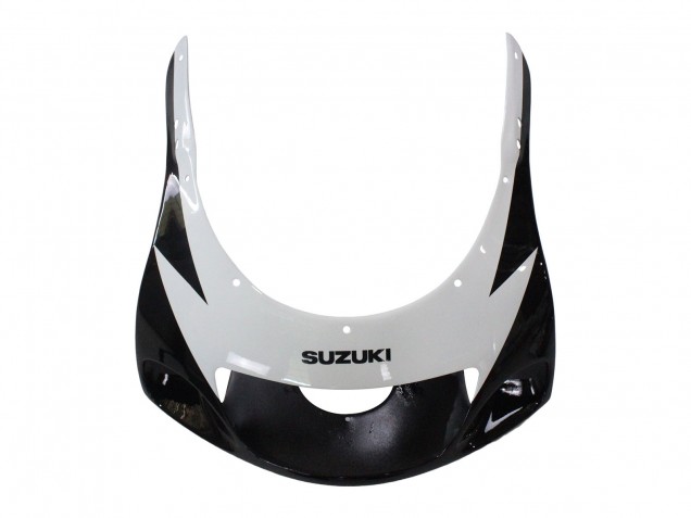 1996-2000 Black White Suzuki GSXR 600 / GSXR 750 Motorcycle Fairings