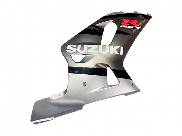 2001-2003 Silver Glossy Black Red Suzuki GSXR 600 / GSXR 750 Motorcycle Fairing