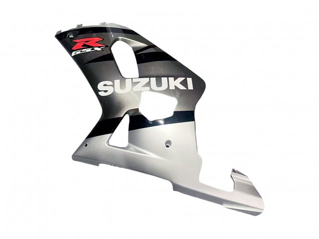 2001-2003 Silver Glossy Black Red Suzuki GSXR 600 / GSXR 750 Motorcycle Fairing