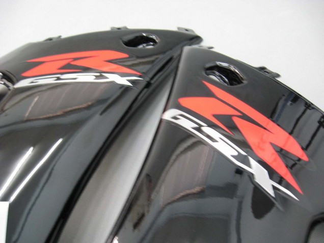 2001-2003 Glossy Black Red White Suzuki GSXR 600 / GSXR 750 Motorcycle Fairings