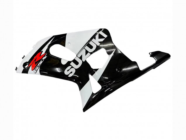 2001-2003 White Glossy Black Red Suzuki GSXR 600 / GSXR 750 Motorcycle Fairings