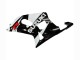 2001-2003 White Glossy Black Red Suzuki GSXR 600 / GSXR 750 Motorcycle Fairings