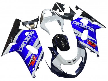2001-2003 Blue White Glossy Black Red Suzuki GSXR 600 / GSXR 750 Motorcycle Fairings