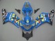2001-2003 Blue Yellow Black Motul Rizla Suzuki GSXR 600 / GSXR 750 Motorcycle Fairings