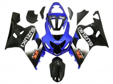 2004-2005 Blue Black Suzuki GSXR 600 / GSXR 750 Motorcycle Fairings