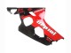 2004-2005 Glossy Black Red Jordan Michelin Suzuki GSXR 600 / GSXR 750 Motorcycle Fairings