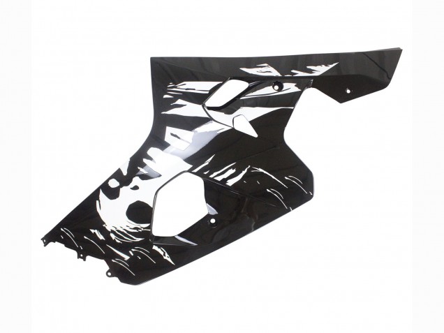 2004-2005 White Black Suzuki GSXR 600 / GSXR 750 Motorcycle Fairing