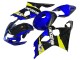 2004-2005 Blue Yellow Black Suzuki GSXR 600 / GSXR 750 Motorcycle Fairings