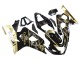 2004-2005 Glossy Black Gold Corona Suzuki GSXR 600 / GSXR 750 Motorcycle Fairings