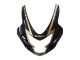 2004-2005 Glossy Black Gold Corona Suzuki GSXR 600 / GSXR 750 Motorcycle Fairings