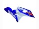 2004-2005 White Blue Red Suzuki GSXR 600 / GSXR 750 Motorcycle Fairing