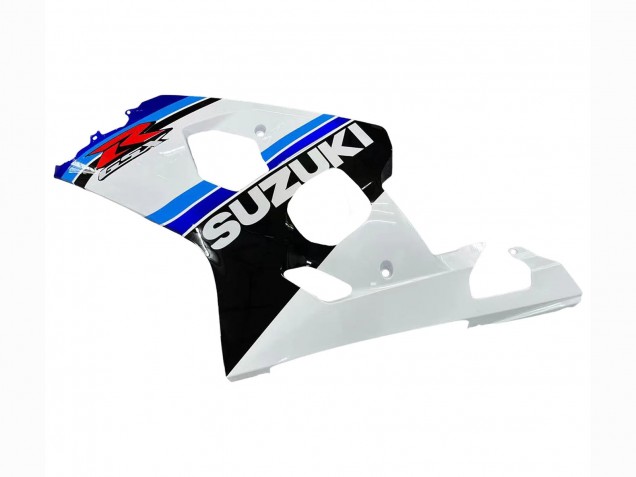 2004-2005 White Blue Black Red Suzuki GSXR 600 / GSXR 750 Motorcycle Fairing