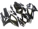 2006-2007 Glossy Black Gold Stripe Suzuki GSXR 600 / GSXR 750 Motorcycle Fairings