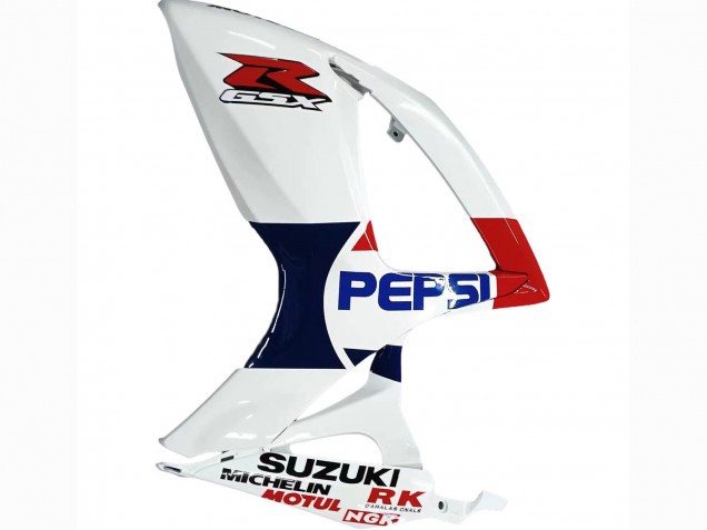 2006-2007 White Red Yellow Motul Suzuki GSXR 600 / GSXR 750 Motorcycle Fairings