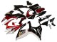 2006-2007 Red White Black Yellow Suzuki GSXR 600 / GSXR 750 Motorcycle Fairings