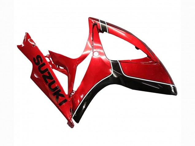 2006-2007 Red Black Suzuki GSXR 600 / GSXR 750 Motorcycle Fairings