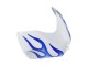 2006-2007 White Blue Flame Suzuki GSXR 600 / GSXR 750 Motorcycle Fairings