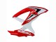 2008-2010 White Red Black Suzuki GSXR 600 / GSXR 750 Motorcycle Fairings