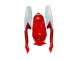 2008-2010 White Red Black Suzuki GSXR 600 / GSXR 750 Motorcycle Fairings